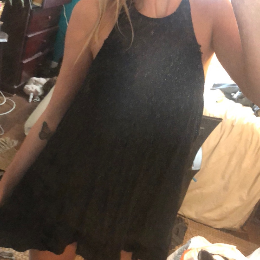 Floral mesh detail romper